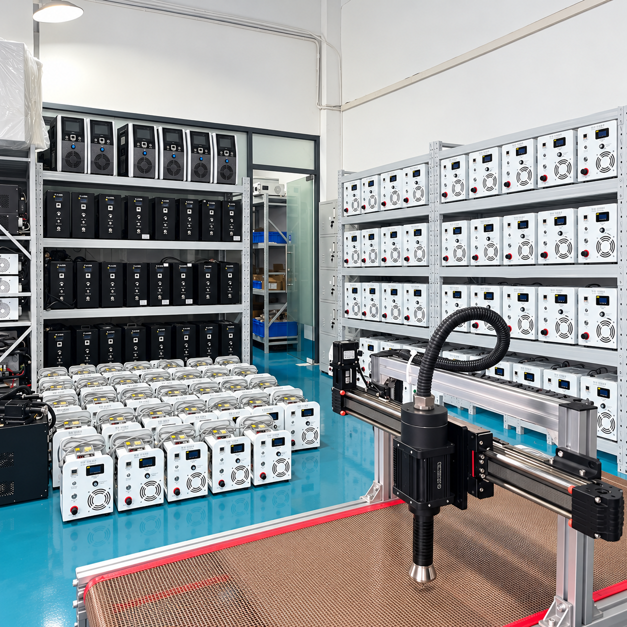 Fuwahtat plasma equipment production and testing